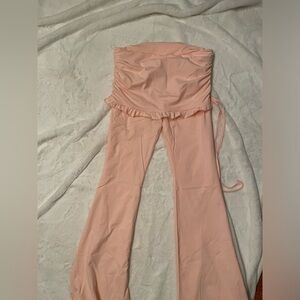 NWT Dolls Kill Generation KISS Pink Skirt over pants XXL - Y2K